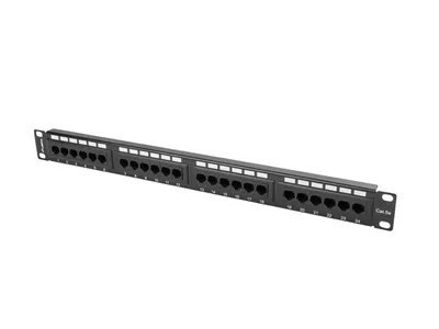 PPU5-1024-B PATCH PANEL 24 PORT 1U 19" KAT.5E UTP