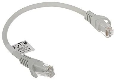PATCHCORD RJ45/6/0.25-GREY 0.25 m Lanberg