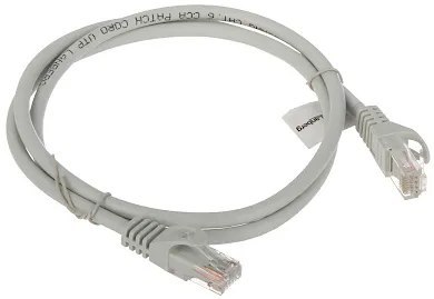PATCHCORD RJ45/6/1.0-GREY 1.0 m Lanberg