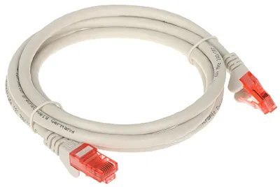 PATCHCORD RJ45/6/1.5-GREY 1.5 m Lanberg