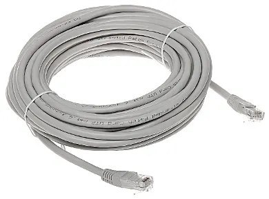 PATCHCORD RJ45/6/10-GREY 10 m Lanberg