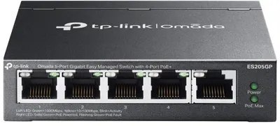 SWITCH TP-LINK OMADA ES205GP Easy Managed