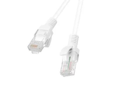 PCU6-10CC-0100-W PATCHCORD KAT.6 UTP 1M BIAŁY FLUKE PASSED