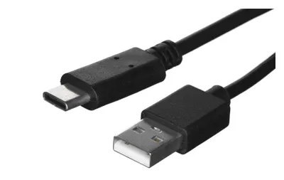 Kabel Lanberg QC 3.0 CA-USBO-20CU-0018-BK (USB 2.0 typu A - USB typu C ; 1,8m; kolor czarny)