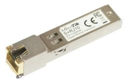 Wkładka SFP+ Mikrotik S+RJ10 10M, 100M, 1G, 2.5G, 5G, 10G RJ45 up to 30m @10Gbps
