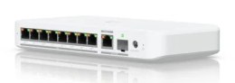 Switch Ubiquiti UniFi 9p PoE ( PoE++: 8;) Managed Multigigabit/10G (USW-Flex-2.5G-8-PoE-EU)