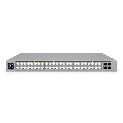 Ubiquiti ECS-48-PoE (2150W) | Switch | Etherlighting™, 16x 2.5 GbE RJ45, 32x 10 GbE RJ45, 4x SFP28, 2x QSFP28, L3, PoE+++
