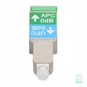 ADAPTER ŚWIATŁOWODOWY SC/UPC MĘSKI NA SC/APC ŻEŃSKI SM9/125 ZŁĄCZA