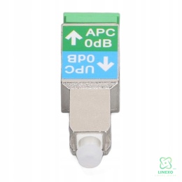 ADAPTER ŚWIATŁOWODOWY SC/UPC MĘSKI NA SC/APC ŻEŃSKI SM9/125 ZŁĄCZA