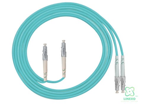 FIBERM Patchcord SC/UPC-SC/UPC 2m Multi Mode Duplex włókno OM3 3,0mm PVC