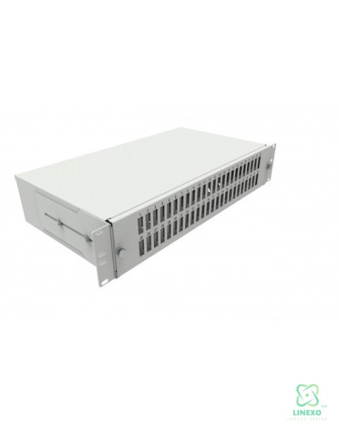 FIBERM Przełącznica światłowodowa wysuwana 48 x SC Duplex 2U Rack 19''