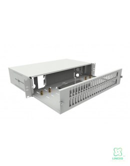FIBERM Przełącznica światłowodowa wysuwana 48 x SC Duplex 2U Rack 19''