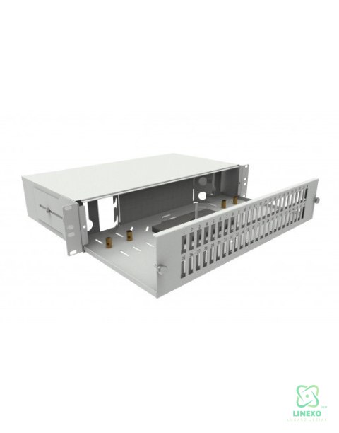 FIBERM Przełącznica światłowodowa wysuwana 48 x SC Duplex 2U Rack 19''