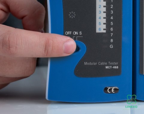 Modułowy tester kabli RJ45/RJ12/RJ11 Jonard MCT-468