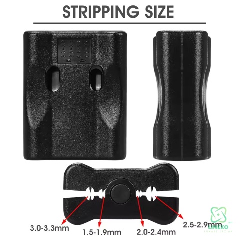 Rozcinacz nacinacz tub światłowodowych 1,5-3,3mm
