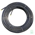Rura HDPE fi 32mm z białym paskiem, krążek 250m