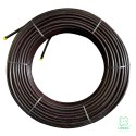 Rura HDPE fi 32mm z czerwonym paskiem, krążek 250m