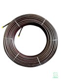 Rura HDPE fi 32mm z czerwonym paskiem, krążek 250m