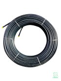 Rura HDPE fi 40mm z niebieskim paskiem krążek 250m